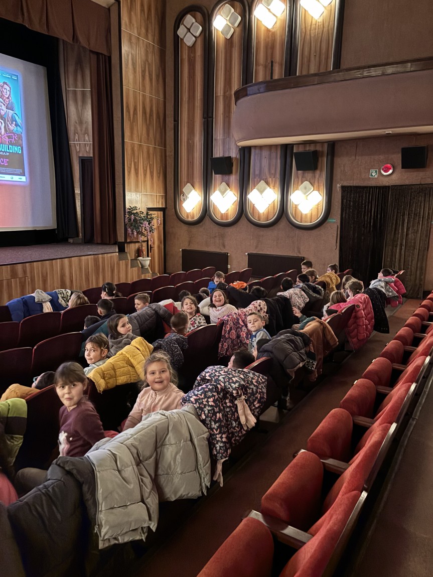 Žáci školní družiny navštívili kino