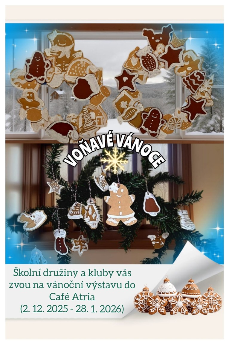 Školní družina vystavuje v Café Átriu