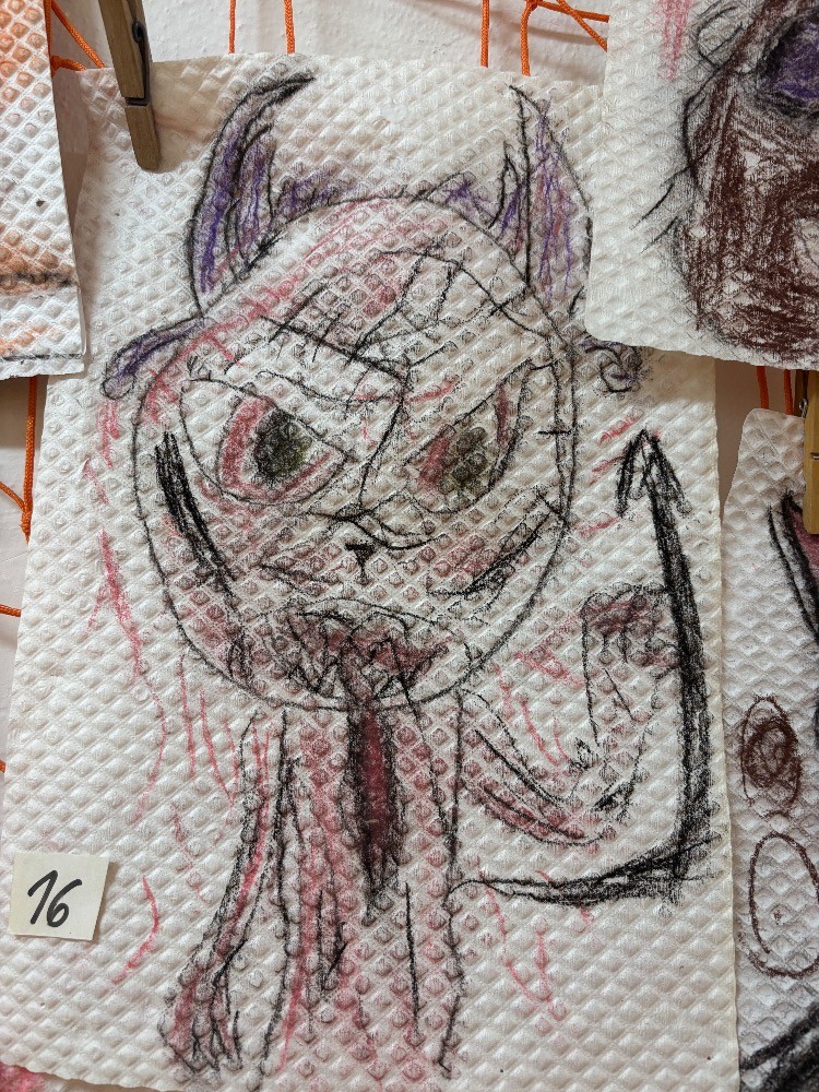 Výtvarná soutěž ve školní družině - O nejošklivějšího čerta