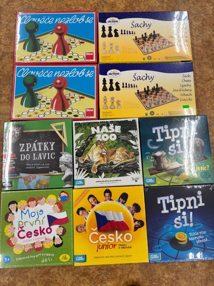 Nové stavebnice a&nbsp;stolní hry ve školní družině za vysvědčení