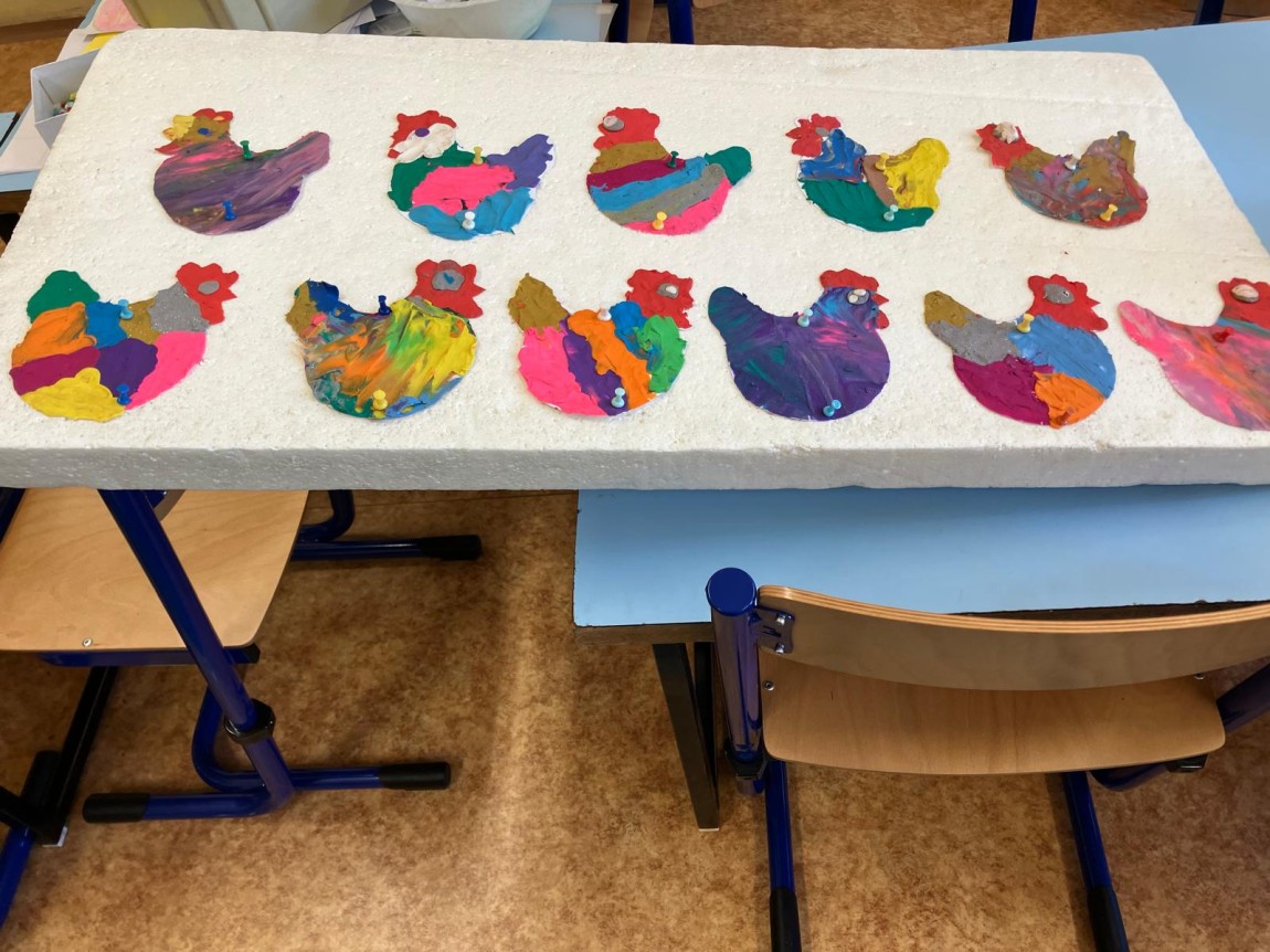 Velikonoční dílničky ve školní družině a&nbsp;přípravné třídě